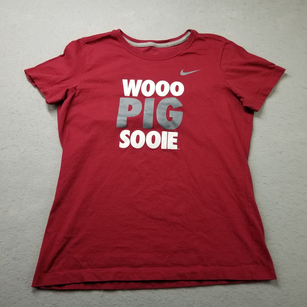 Nike Red Short Sleeve Tee